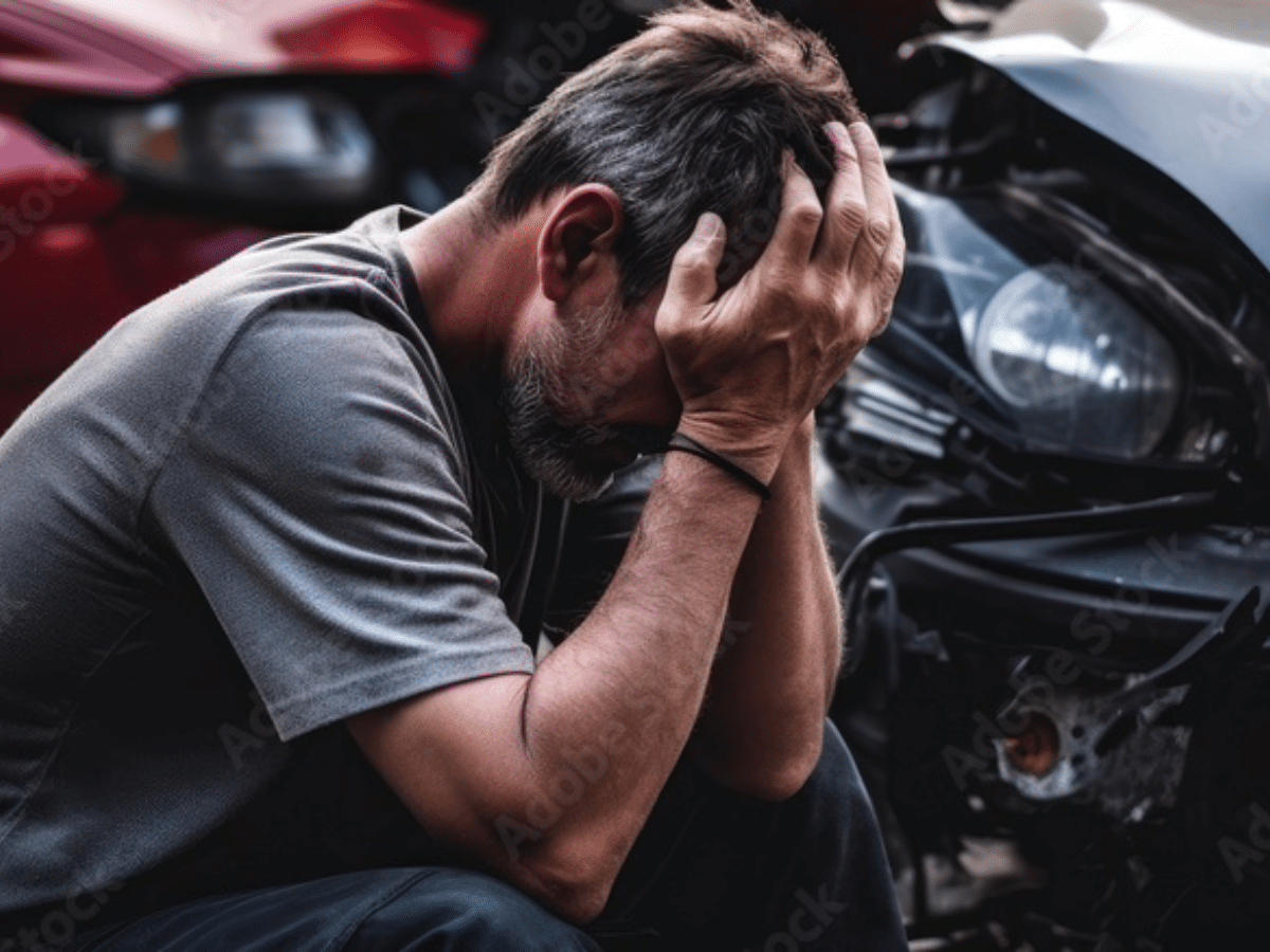 Personal Injury caused by a car accident.